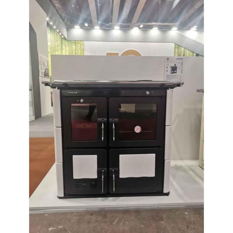 Lareira a lenha em cerâmica LINCAR Bea 702A GL – 7,5 kW - Image 3