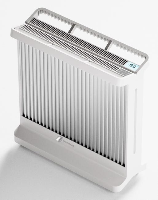 Radiador portátil fibra de carbono IDK23 - 2