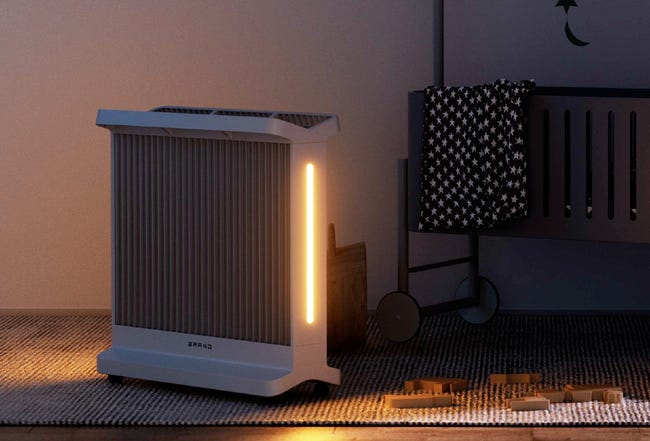Radiador portátil fibra de carbono IDK23 - 7