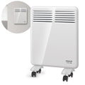 Taurus - Convector | CHTA 500W | Ideal para casas de banho | Montagem na parede ou com rodas | IP24 | Ecrã digital | Programador semanal - 1