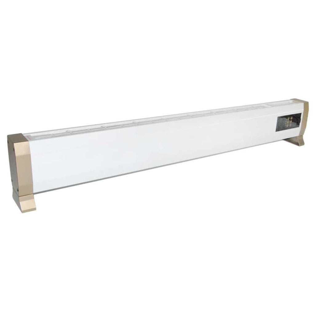 Aquecedor Rodapé Elétrico 2200W Branco em Metal com Controle Remoto, Convecção Natural, Instalação Versátil MPC ALACANT-2200W - 6