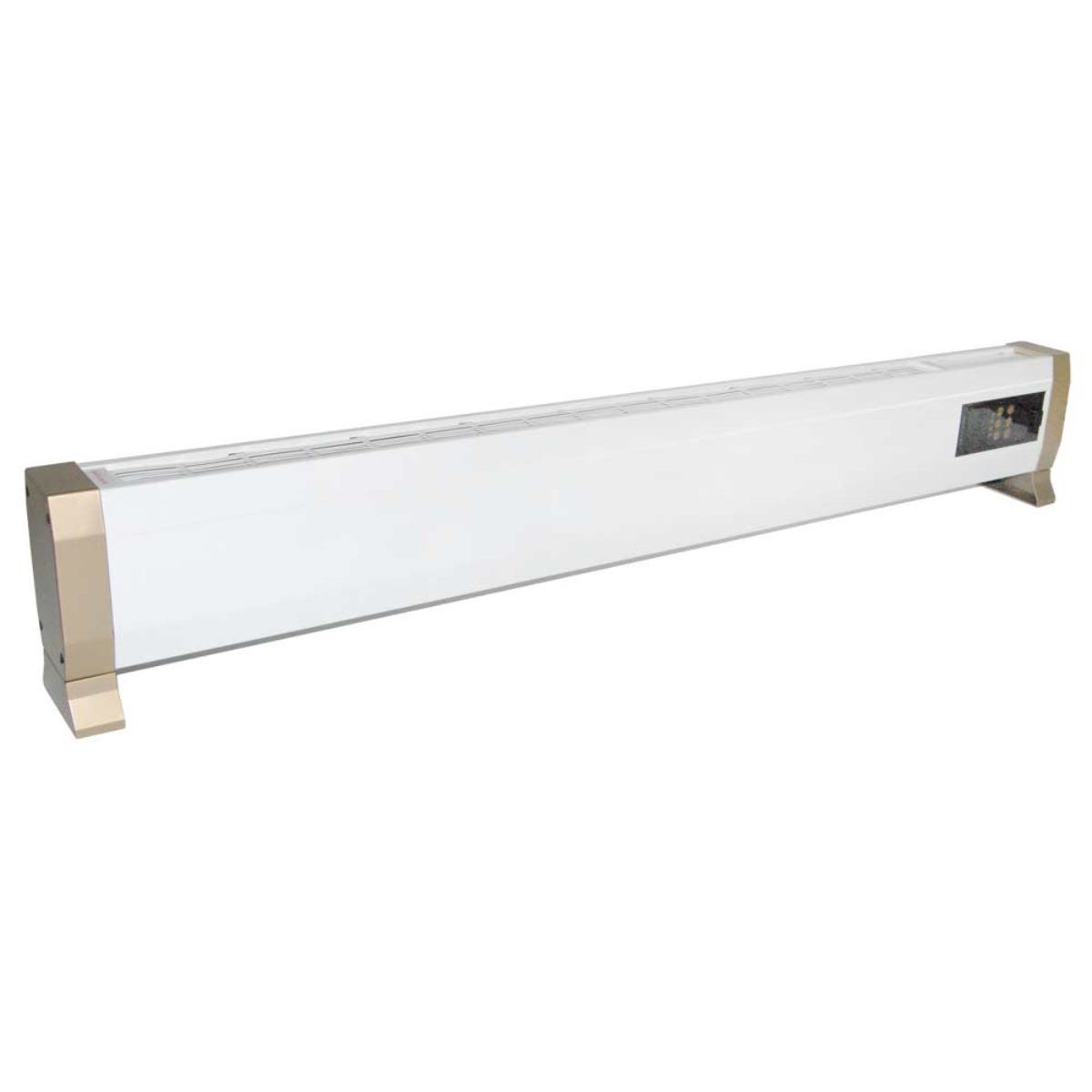 Aquecedor Rodapé Elétrico 2200W Branco em Metal com Controle Remoto, Convecção Natural, Instalação Versátil MPC ALACANT-2200W - 6