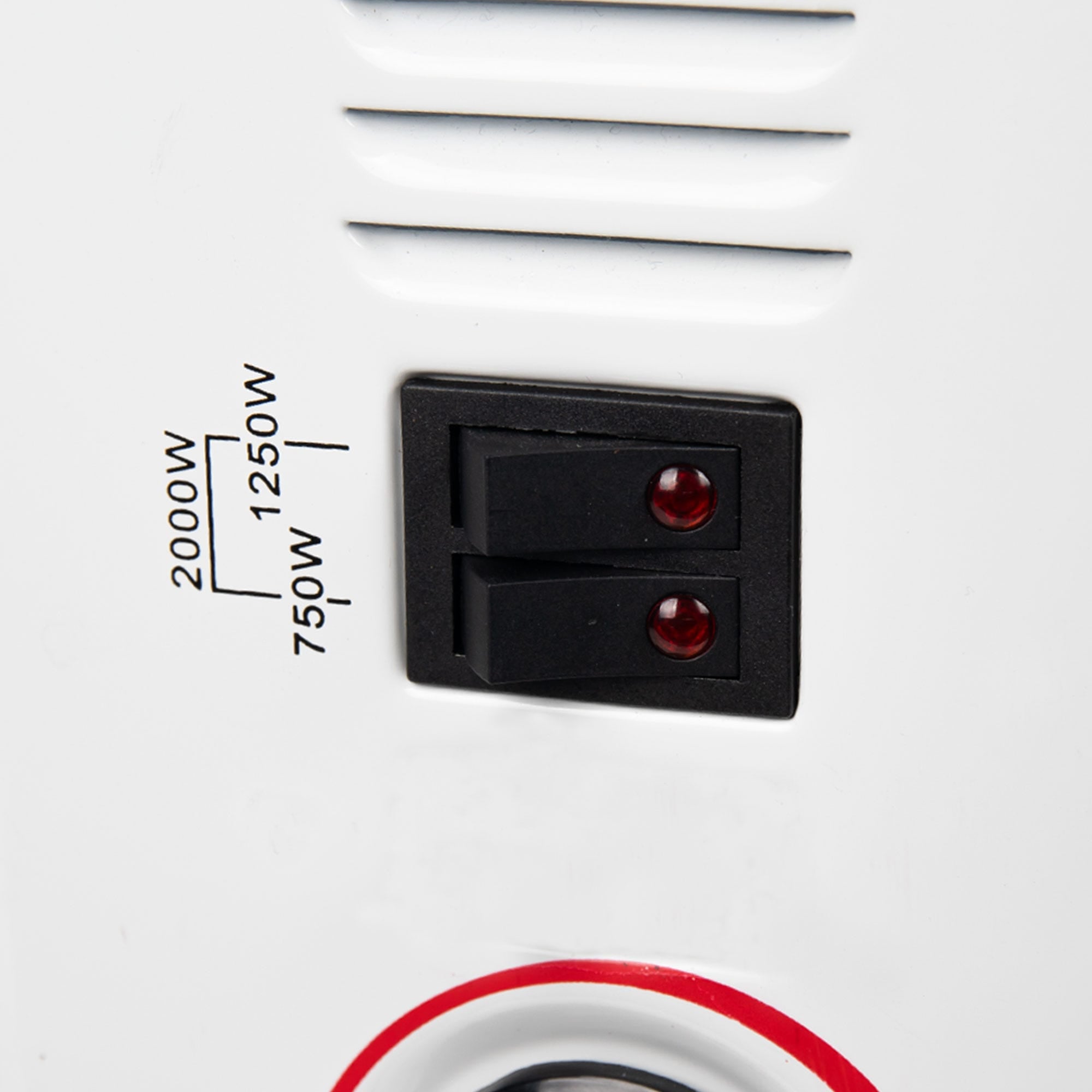 Aquecedor convetor radiante Cofan com termóstato ajustável | Potência: 2000 Watt | 3 regulações de calor | Segurança anti-tombamento - 5