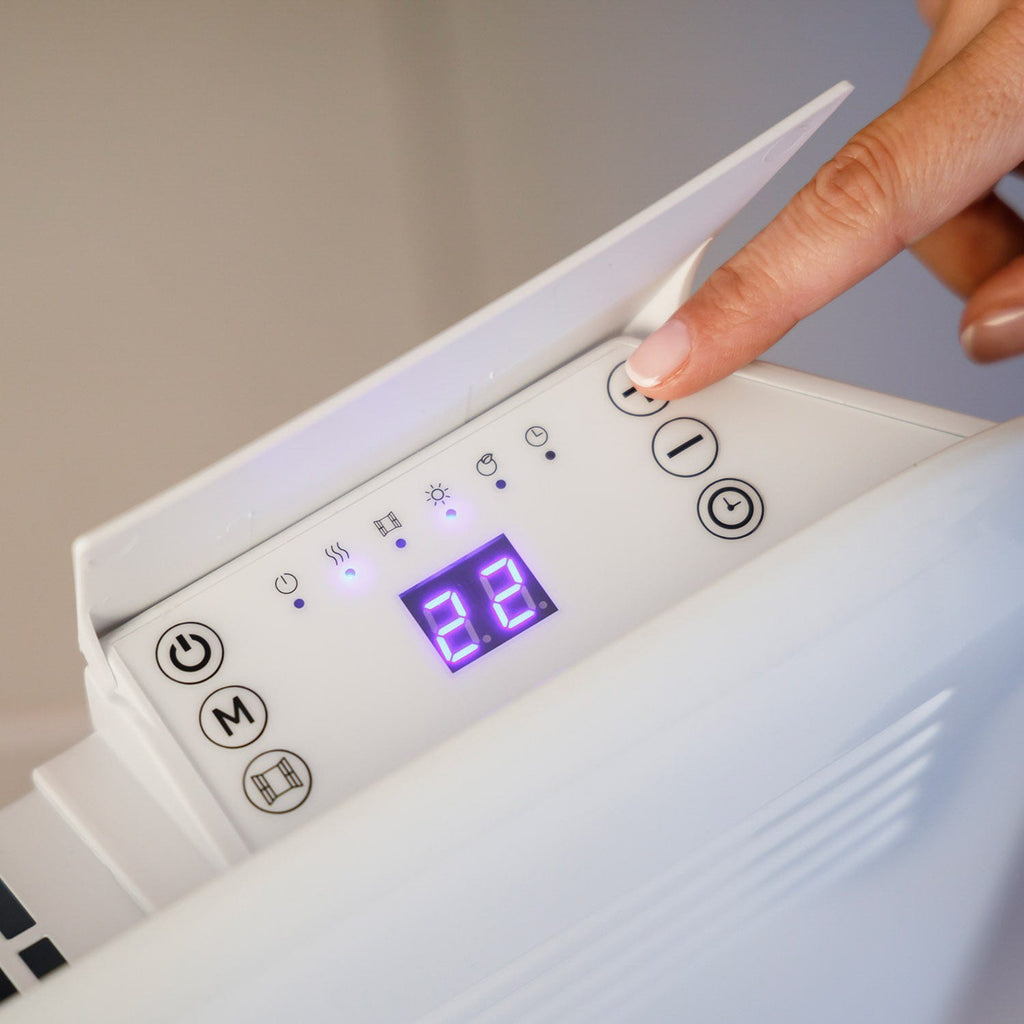Convector adequado para banheiros IP24 TAURUS CHTA 2000 programável com tela digital - 5