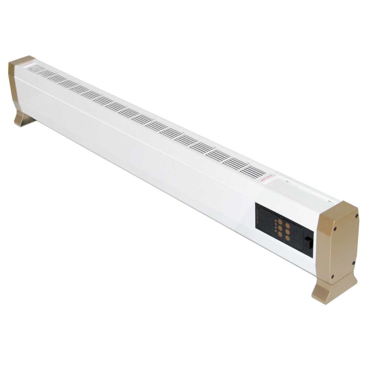 Aquecedor Rodapé Elétrico 2200W Branco em Metal com Controle Remoto, Convecção Natural, Instalação Versátil MPC ALACANT-2200W - 4